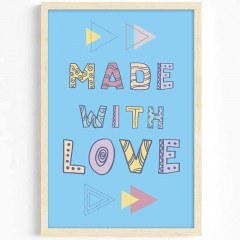 Κάδρο Tek 592DKT1147 33x48cm Multi Wallity