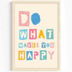 Κάδρο Tek 592DKT1148 33x48cm Multi Wallity