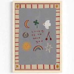 Κάδρο Tek 592DKT1161 33x48cm Multi Wallity