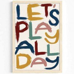 Κάδρο Tek 592DKT1164 33x48cm Multi Wallity