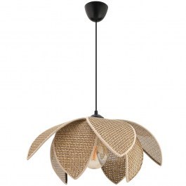 Φωτιστικό Οροφής Magnolia Hazeran 390FLH2922 Φ40x55cm 1xE27 40W Beige Opviq BEIGE