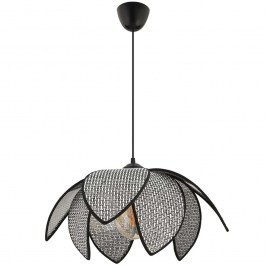 Φωτιστικό Οροφής Magnolia Hazeran 390FLH2924 Φ40x55cm 1xE27 40W Grey Opviq GREY