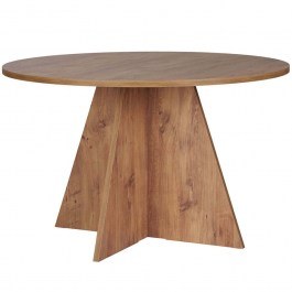 Τραπέζι Virella 746NRD1106 Φ120x75cm Natural Pine NATURAL