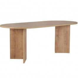 Τραπέζι Sabella 746NRD1114 200x90x75cm Oak OAK