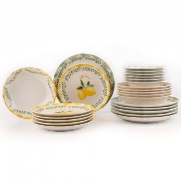 Dinner Plates (Set 24Pcs) 710KTP3120 Multi Hermia
