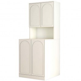 Έπιπλο Πλυντηρίου Lyon 845HCT4402 70x73x183cm Cream CREAM