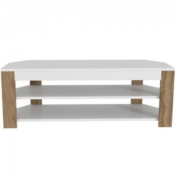 TV Furniture Rita 875ZNA5362 120x35x42cm White-Oak