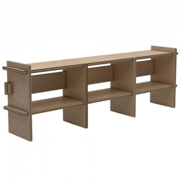 TV Furniture 980NPR1102 220x38x70cm Natural