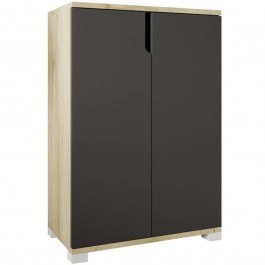 Παπουτσοθήκη Venedik 469ORN1302 60x34x97cm Oak-Anthracite ANTHRACITE-OAK