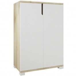 Παπουτσοθήκη Venedik 469ORN1304 60x34x97cm Oak-White OAK-WHITE