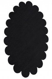 Χαλί Ellipse Daisy 202BLY1369 Oval Black Conceptum Hypnose BLACK
