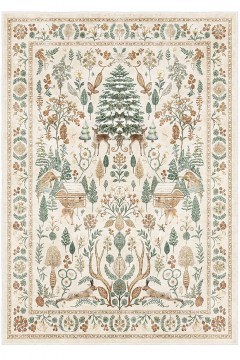 Carpet Kece-Fr77 485HFT2177 Beige-Green 160X230 Conceptum Hypnose