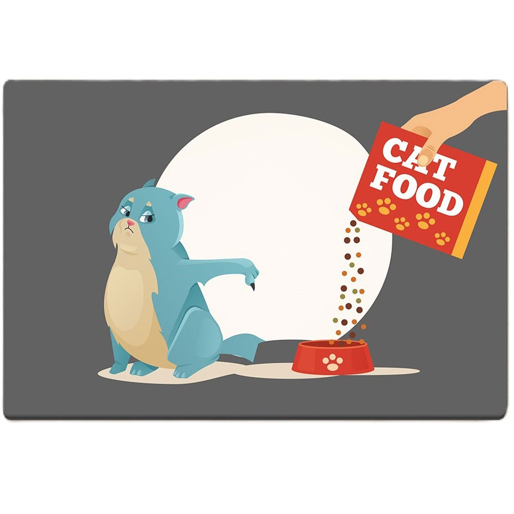 Χαλάκι Για Κατοικίδια Cats Food 486CHL1215 Multi Conceptum Hypnose