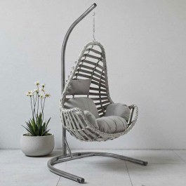 Garden Swing Kule 227VRD1050 135x100x200cm Grey GREY