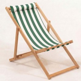 Chaise Longue Myn 644MYD1187 59x44x90cm White-Green WHITE-GREEN