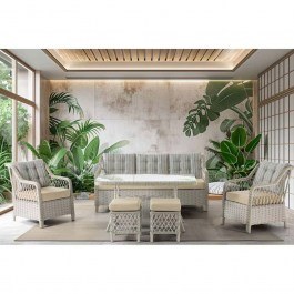 Σαλόνι Κήπου Petra (Σετ 6Τμχ) 227VRD1058 Multi MULTI