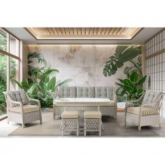 Σαλόνι Κήπου Petra (Σετ 6Τμχ) 227VRD1058 Multi