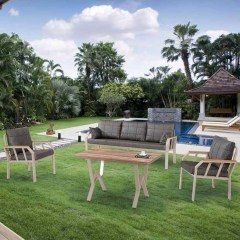 Garden Lounge Nergiz (Set 4Pcs) 227VRD1006 Brown