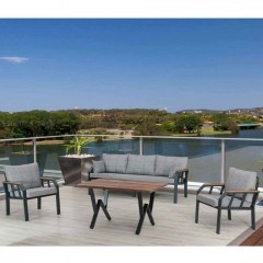 Garden Lounge Nergiz (Set 4Pcs) 227VRD1009 Grey