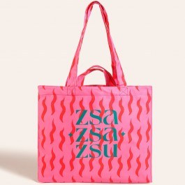 Women's Shoulder/Handbag 420ZSU1126 40x40cm Red-Pink Zsa Zsa Zsu RED-PINK