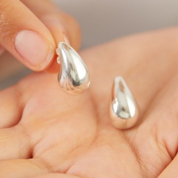 Silver Earring 757ELS1867 0,5x1cm Silver Elika Silver