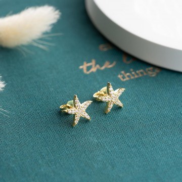 Silver Earring 155VRN4532 Gold Heliophilia Silver