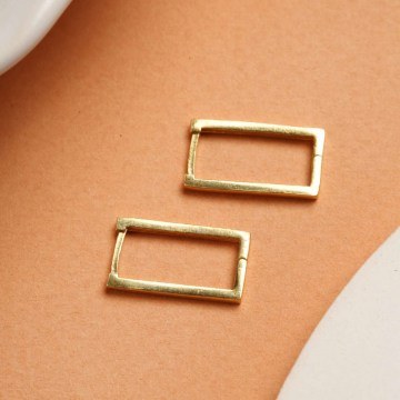 Silver Earring 189RSM1277 Gold Heliophilia Silver