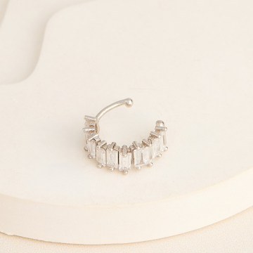Silver Earring 757ELS1822 1cm Silver Elika Silver