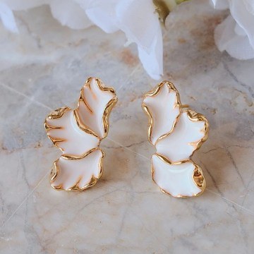 Earring 511AUR1795 Gold Heliophilia Silver