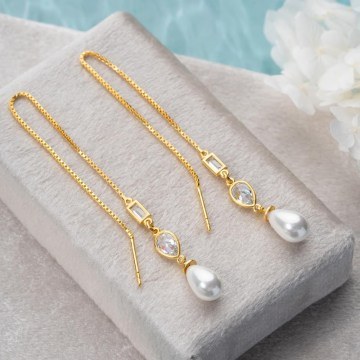 Silver Earring 912VRN1681 0,6x12,5cm Gold Heliophilia Silver