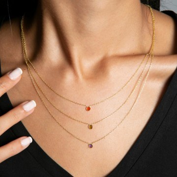Κολιέ Ασημένιο 938ELS5938 Gold Elika Silver