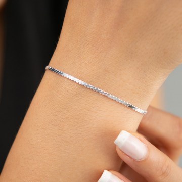Βραχιόλι Ασημένιο 938ELS2220 17cm Multi Elika Silver