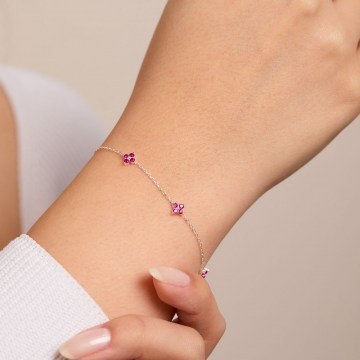 Silver Bracelet 757ELS1522 18cm Silver Elika Silver