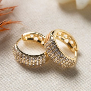 Earring 817SPK1163 Gold Heliophilia Silver