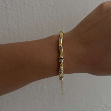 Βραχιόλι 600KNS1106 Gold Heliophilia Silver