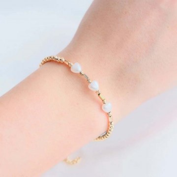 Bracelet 511AUR1535 23cm Gold Heliophilia Silver
