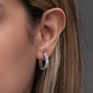Silver Earring 912VRN1265 Silver Heliophilia Silver