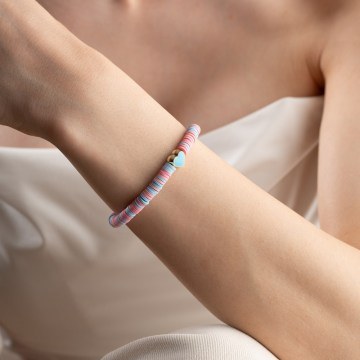 Bracelet 911VRN1102 17+3cm Multi Heliophilia Silver