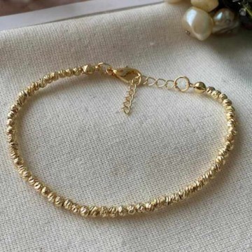Bracelet 763ICN1116 17+3cm Gold Heliophilia Silver