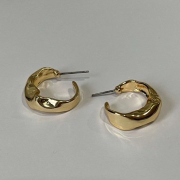 Earring 600KNS1134 Gold Heliophilia Silver