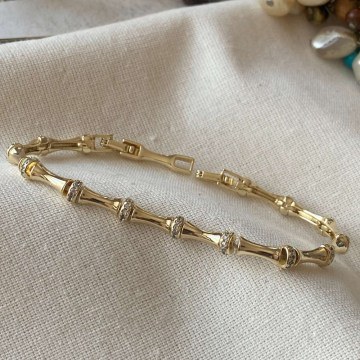 Bracelet 646SLN1159 Gold Heliophilia Silver