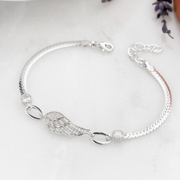 Silver Bracelet 155VRN4127 17+2cm Silver Heliophilia Silver