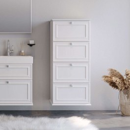 Στήλη Μπάνιου Stella 3CSTE054WHM 54x42x120cm White WHITE