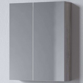 Καθρέπτης Μπάνιου Με Ντουλάπι Omega 3MOM050GO0W 50x14x65cm Grey Oak GREY OAK