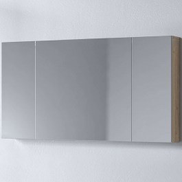 Καθρέπτης Μπάνιου Με Ντουλάπι Omega 3MOM120BO0W 117x14x65cm Beige Oak OAK