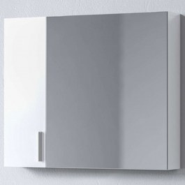 Καθρέπτης Μπάνιου Με Ντουλάπι Siena 3MSI075GL0W 75x14x65cm White WHITE