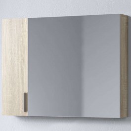 Καθρέπτης Μπάνιου Με Ντουλάπι Siena 3MSI090SN0W 87,5x14x65cm Sonoma SONOMA