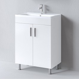 Bathroom Furniture Bench With Washbasin Skopelos 80 S3BSK080WH0 78x36x83cm White WHITE