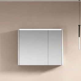 Καθρέπτης Μπάνιου Electra Με Φως Led και Ντουλάπι 76x14x66cm White WHITE
