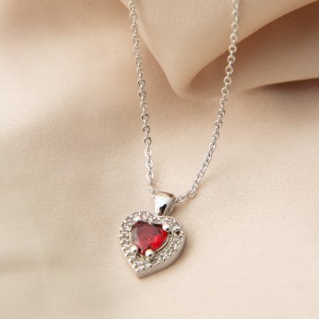 Metallic Necklace 948ELK2244 40+5cm Silver Elika